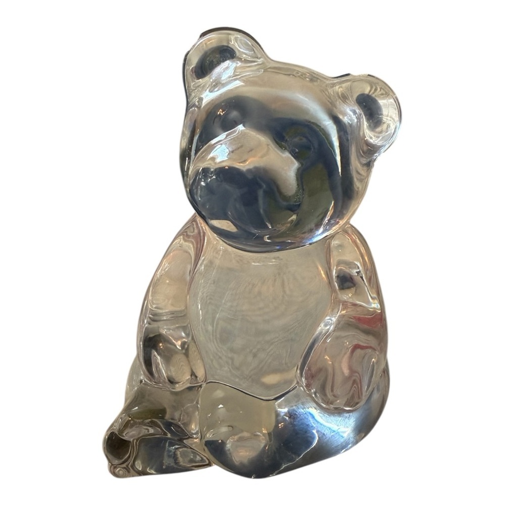 Princess House Teddy Bear Paperweight